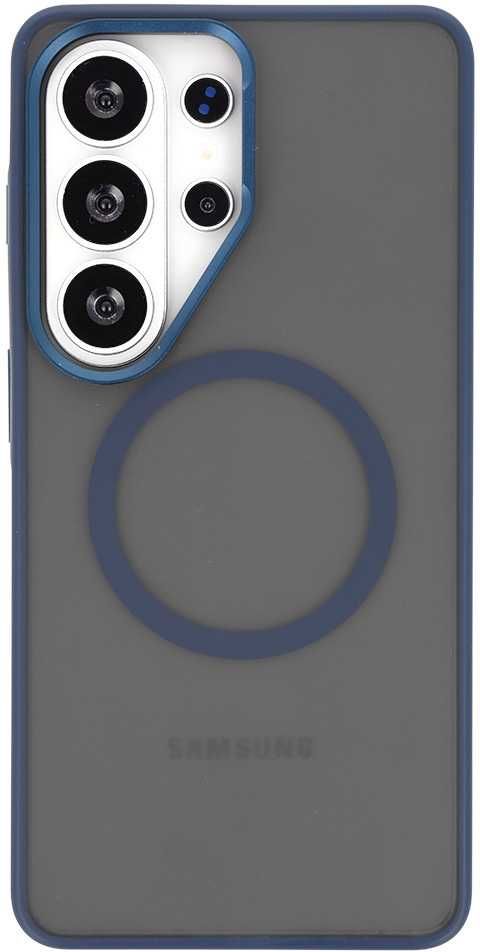 Liavec Soft dėklas Metal Frame skirtas Samsung Galaxy S26 Ultra mėlynas