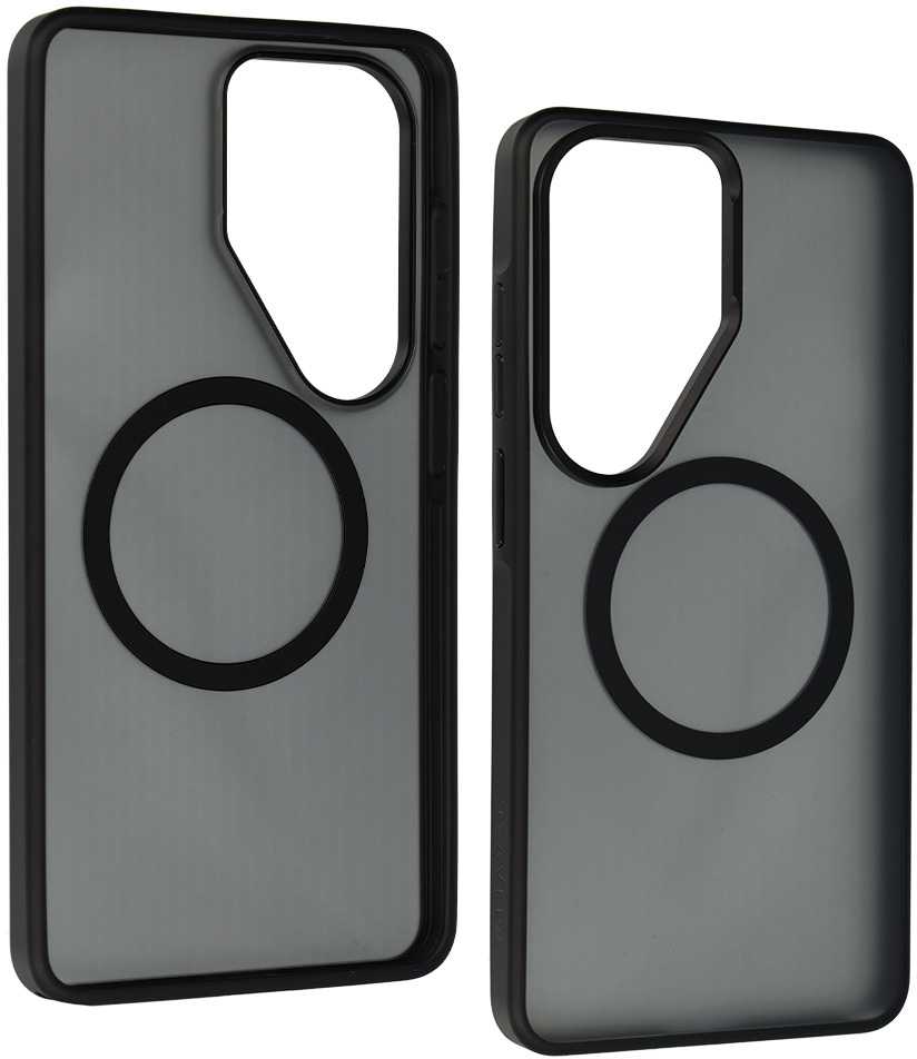 Liavec Soft dėklas Metal Frame skirtas Samsung Galaxy S26 Ultra juodas