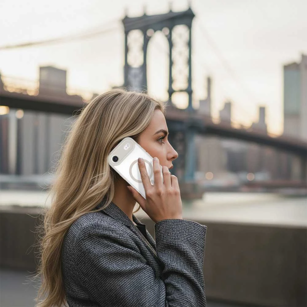 Liavec Soft dėklas skirtas Apple iPhone 17 Air gardenia