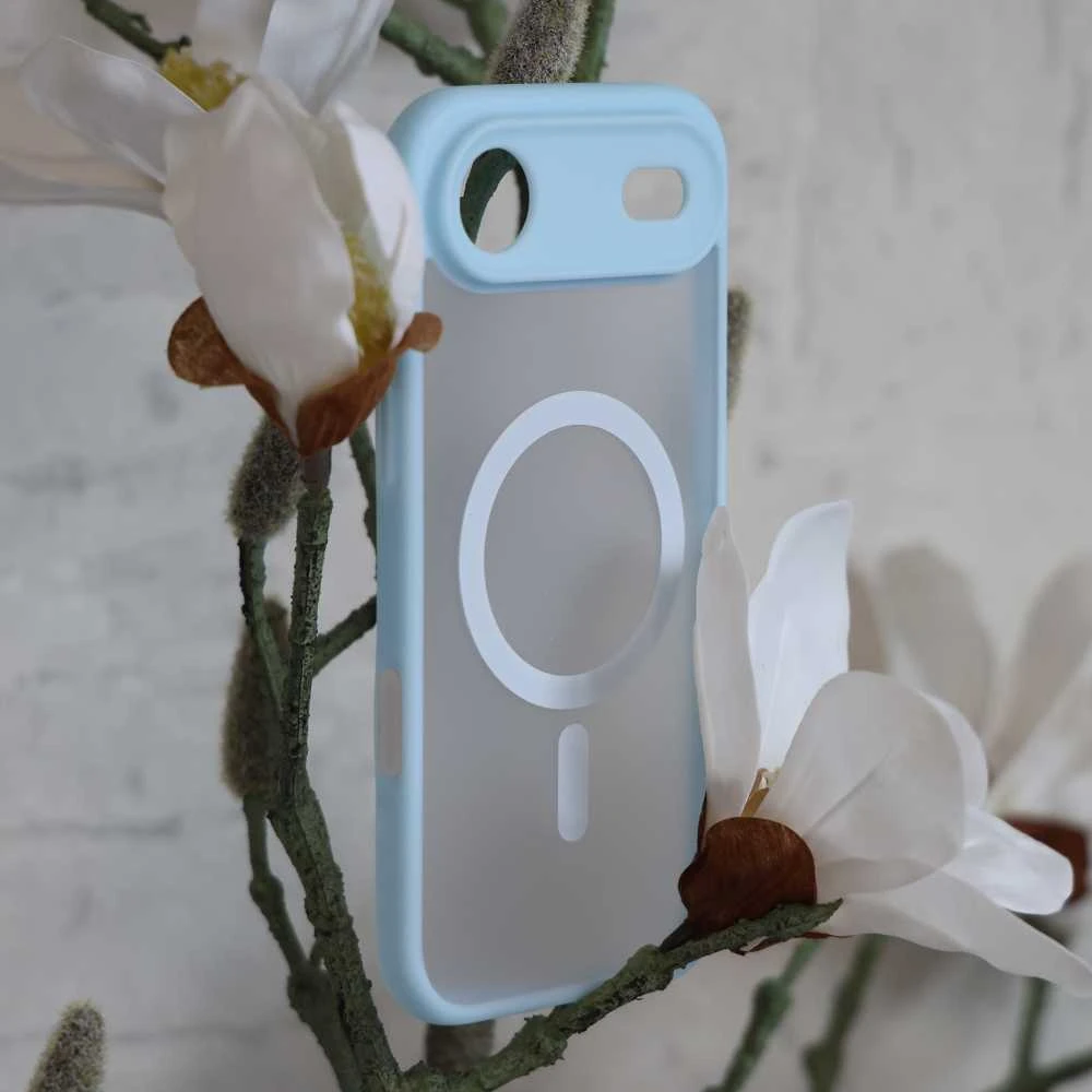 Liavec Soft dėklas skirtas Apple iPhone 17 Air light mėlynos spalvos