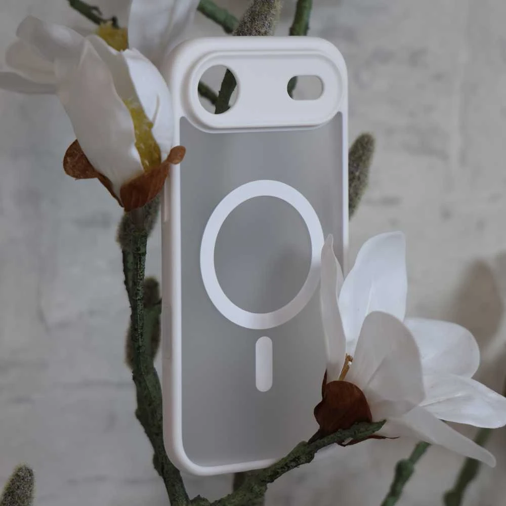 Liavec Soft dėklas skirtas Apple iPhone 17 Air baltos spalvos