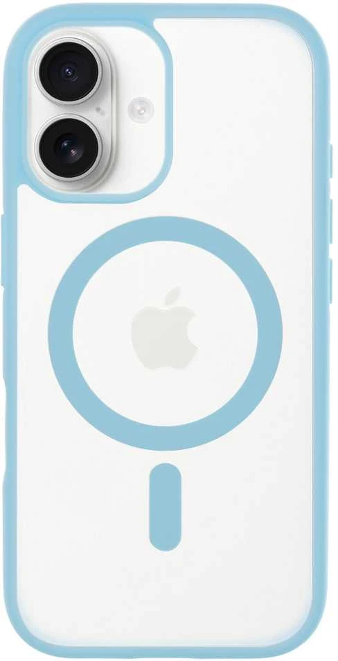 Liavec Soft dėklas skirtas Apple iPhone 17 mėlynos spalvos