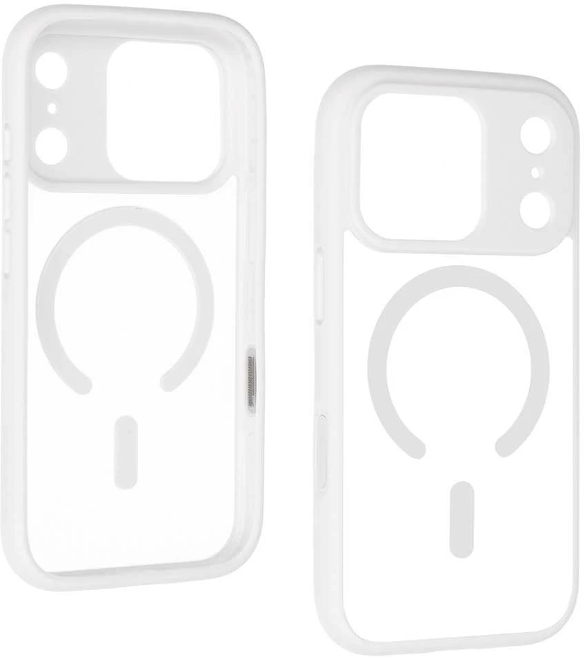 Liavec Soft dėklas skirtas iPhone 17 Pro baltos spalvos
