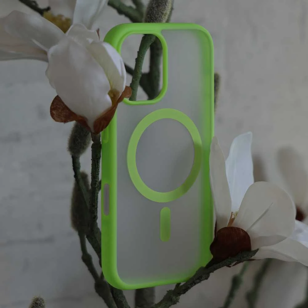 Liavec Soft dėklas skirtas Apple iPhone 17 žalios spalvos