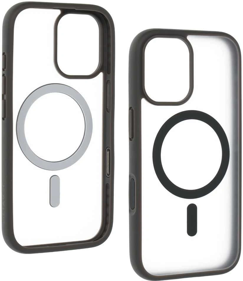Liavec Soft dėklas skirtas Apple iPhone 17 pilkos spalvos