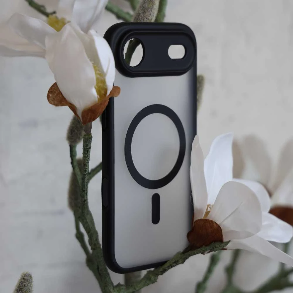 Liavec Soft dėklas skirtas Apple iPhone 17 Air juodos spalvos