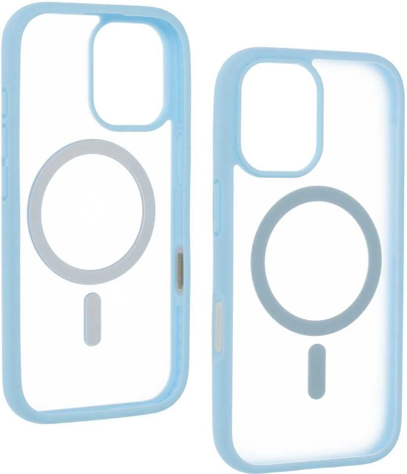 Liavec Soft dėklas skirtas Apple iPhone 17 mėlynos spalvos