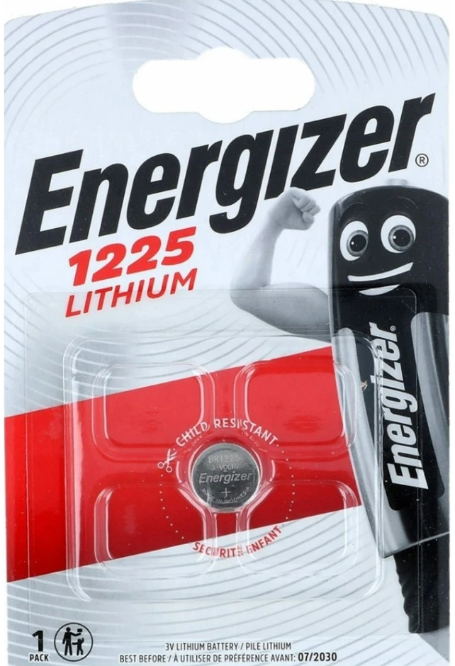 Ličio baterija BR1225 / CR1225 3V 48mAh ENERGIZER