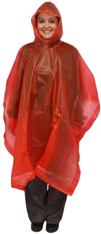 LIETPALTIS NUO LIETAUS PONČAS 130X100CM DĖKLAS REDCLIFFS RAUDONAS 1083445