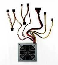 Linkworld PSU LPK19-25 450W ATX, silent 120mm, thermal control, 1x 20+4pin, 1 x 4pin 12V, 1 x 4pin Floppy, 2 x 4pin molex, 3 x Sata, 1x 6pin PCIex