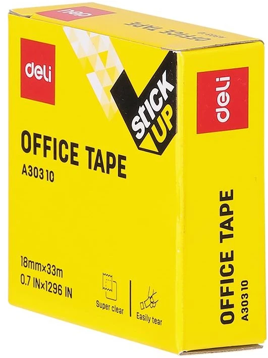 Lipni juosta DELI EA30310 18mmx33m skaidri