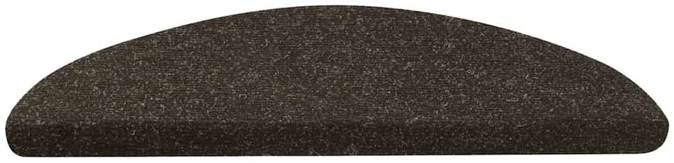Lipnūs laiptų kilimėliai, 30 vnt., antracito spalvos, 56x17x3cm