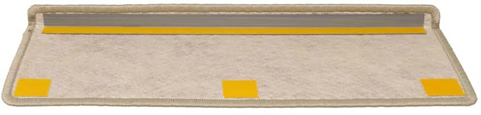 Lipnūs laiptų kilimėliai, 30vnt., šviesiai žalios spalvos, 65x21x4cm