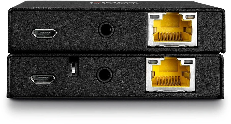 Lindy HDMI 4K60, Micro-USB, RJ-45, IR, Cat.6, 50m
