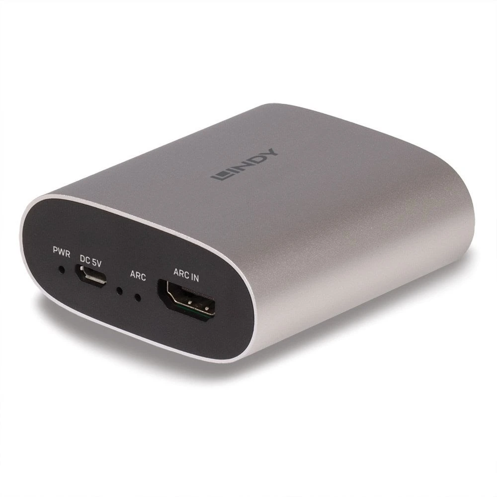Lindy Adapteris - HDMI ARC Garso Adapteris, 192kHz, RCA, 3.5mm, Juodas