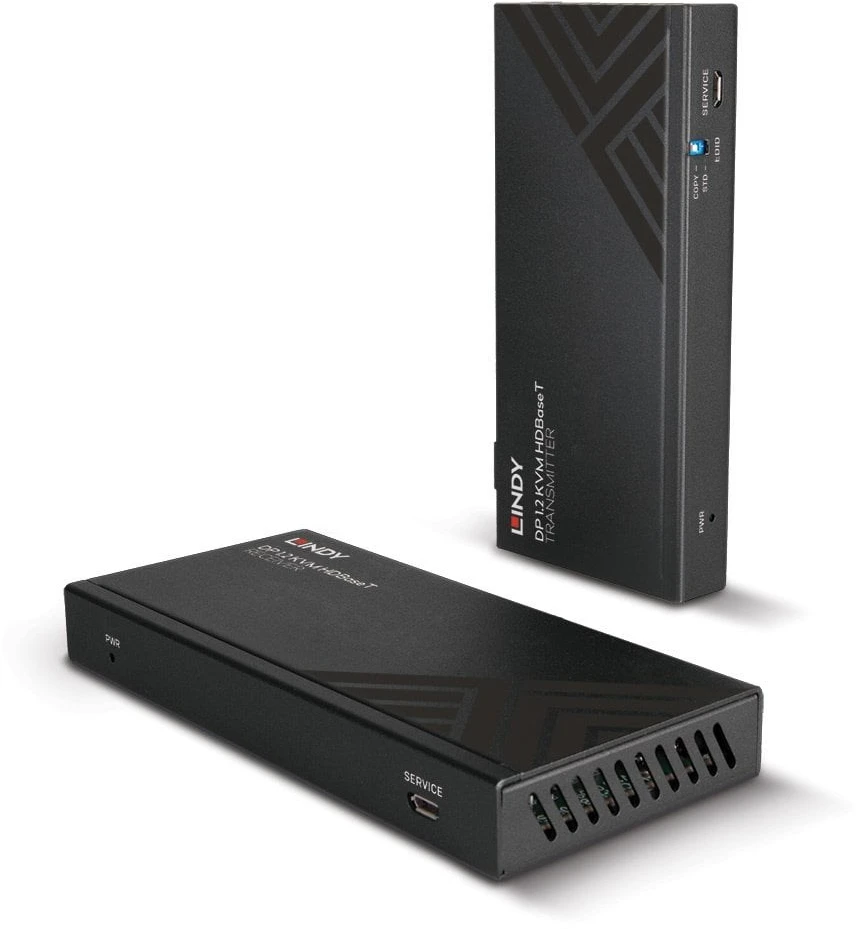 KVM Ilgintuvas - LINDY Cat.6 DisplayPort 1.2, USB, IR ir RS-232 HDBaseT KVM Ilgintuvas 150 m