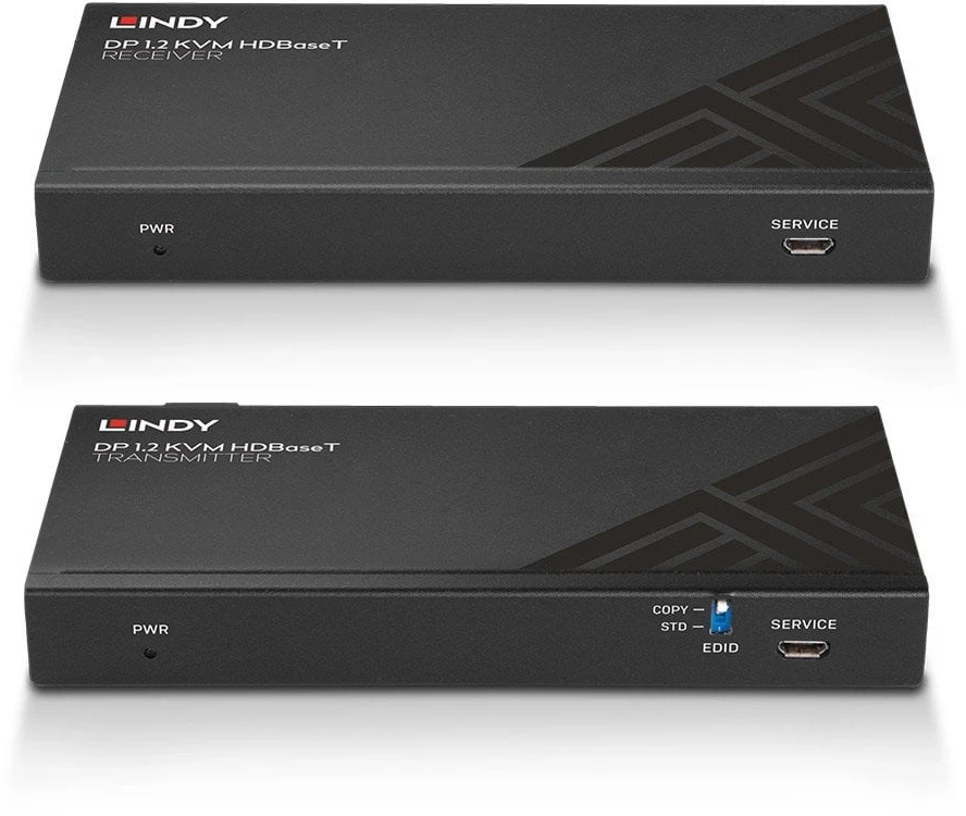 KVM Ilgintuvas - LINDY Cat.6 DisplayPort 1.2, USB, IR ir RS-232 HDBaseT KVM Ilgintuvas 150 m