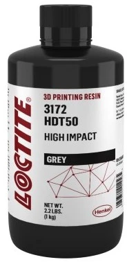 Henkel Loctite 3D 3172 HDT50 High Impact derva - pilka - 1kg