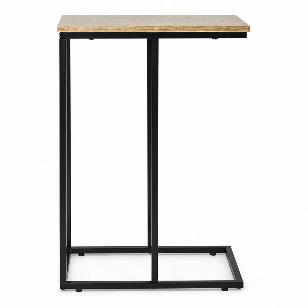 Loft stiliaus staliukas nešiojamam kompiuteriui su metaliniu rėmu ModernHome