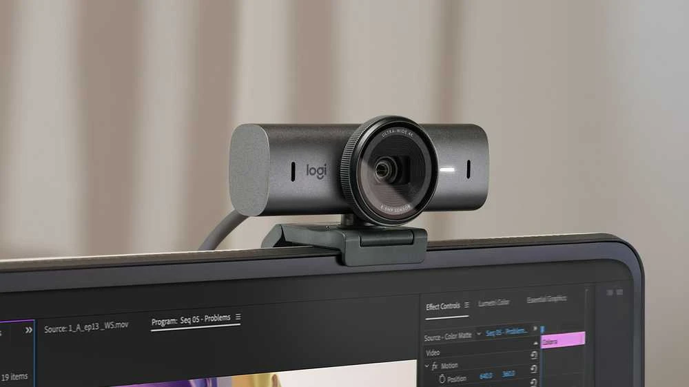Logitech MX Brio 4K Ultra HD internetinė kamera, spalva: grafito (960-001559)