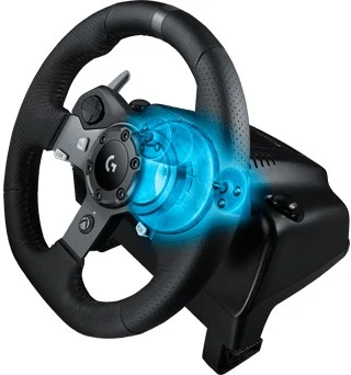 Logitech G920 Driving Force žaidimų vairas skirtas Xbox One ir PC su pedalais