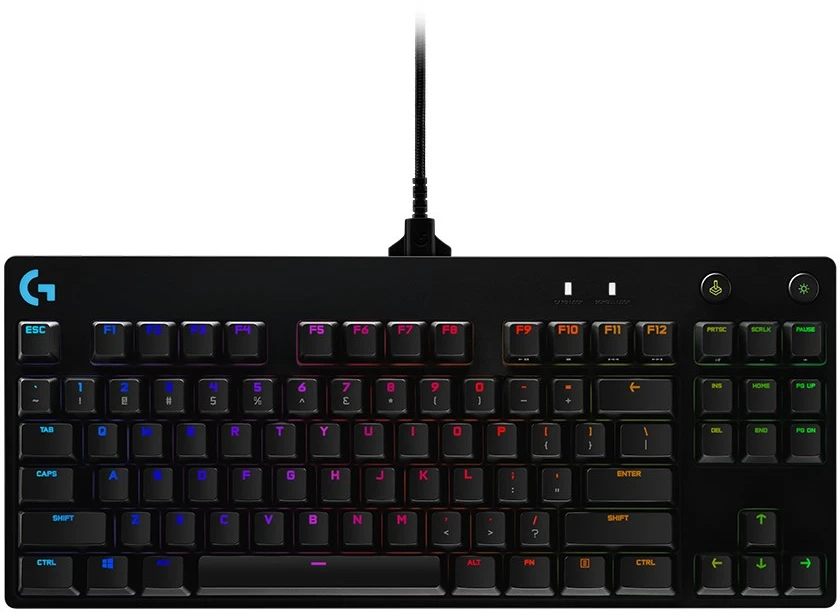 Klaviatūra žaidimams Logitech G PRO, Juodos spalvos