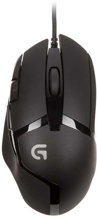 Logitech G402 Hyperion Fury Pelė žaidimams - juodas/mėlynas