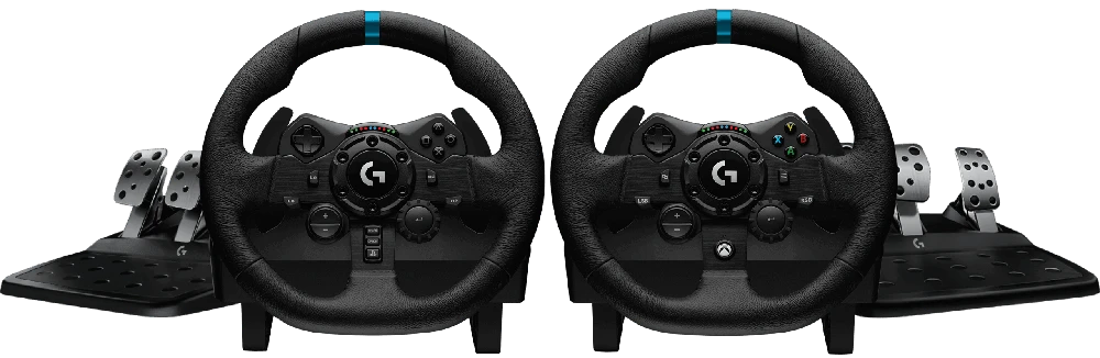 Logitech G923 TRUEFORCE simuliacinis lenktynių vairas su pedalais, skirtas PlayStation/PC