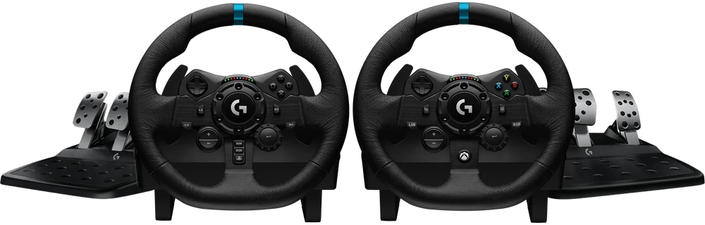Logitech G923 TRUEFORCE simuliacinis lenktynių vairas su pedalais, skirtas Xbox Series X/S /Xbox One/PC