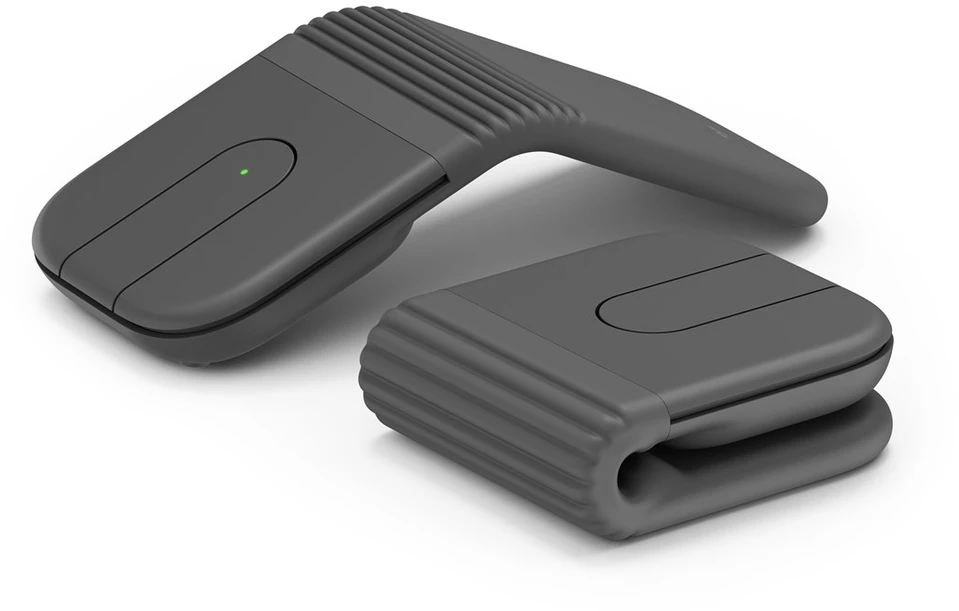 Logitech Mobi Fold kompiuterinė pelė Kelioninis Abiems rankoms RD belaidis ryšys + „Bluetooth“ Optinis 4000 DPI