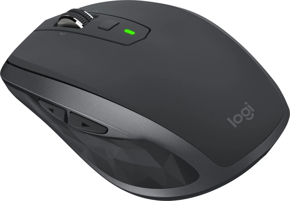 Logitech MX Anywhere 2S Belaidė pelė, RF belaidė + Bluetooth, 4000 DPI, Graphite