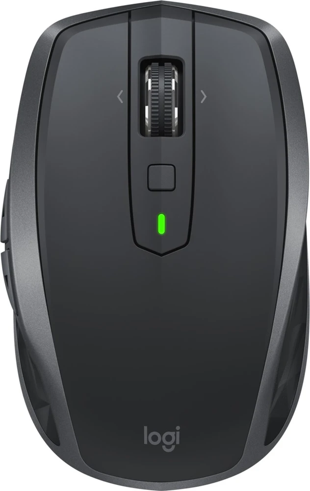 Logitech MX Anywhere 2S Belaidė pelė, RF belaidė + Bluetooth, 4000 DPI, Graphite