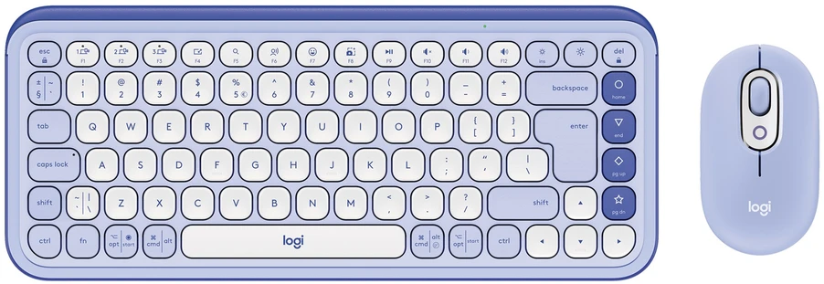 Kilimėlis Logitech POP ICON Combo Violetinis