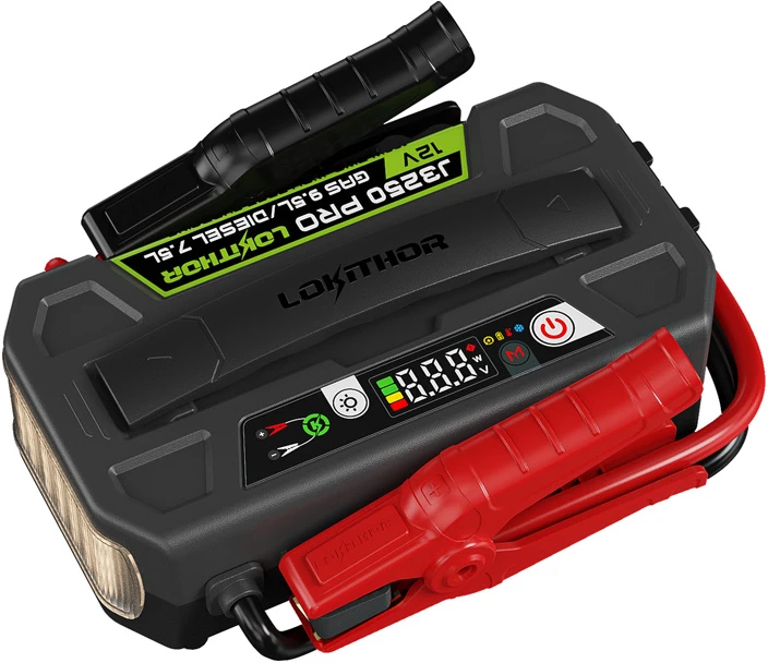 LOKITHOR J3250 Pro 74,24 Wh 3250 A užvedimo jungiklis
