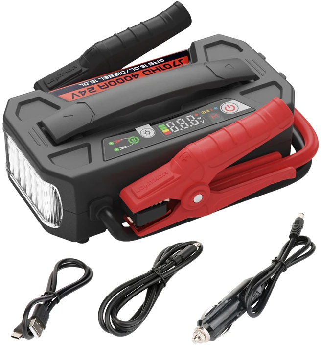 LOKITHOR J701HD Jump Starter, 207,2Wh, 4,000 A