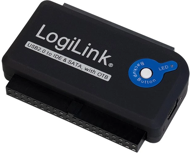 LOL LogiLink AU0006C sąsajos plokštė / adapteris IDE/ATA, SATA