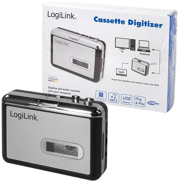 Logilink Kasečių skaitmenintuvas su USB jungtimi