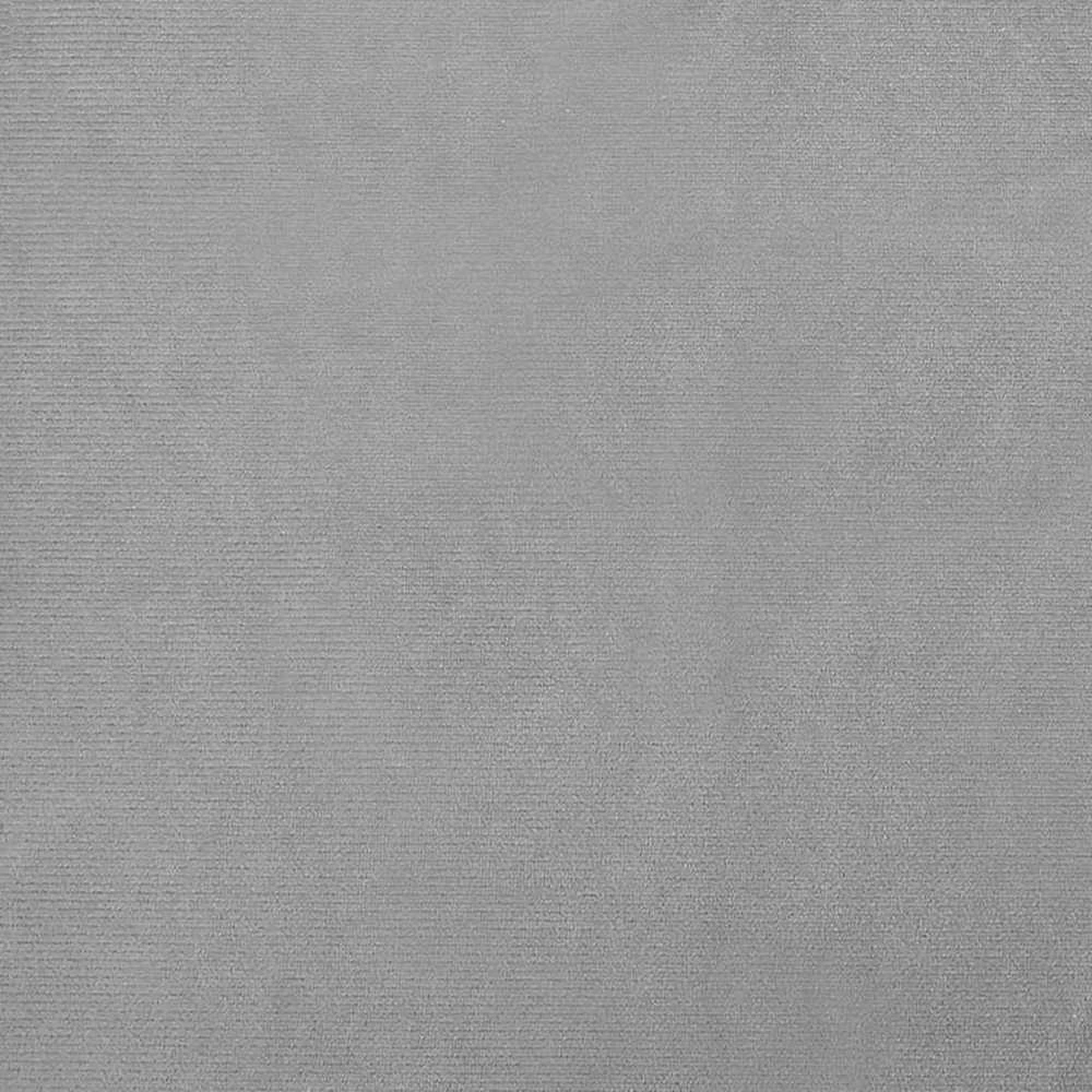 Lova šunims, šviesiai pilkos spalvos, 70x40x24cm, aksomas