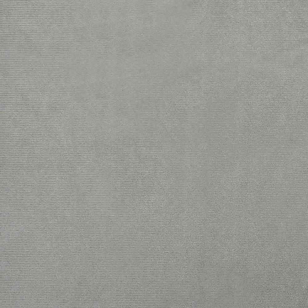 Lova šunims, šviesiai pilkos spalvos, 70x52x30cm, aksomas