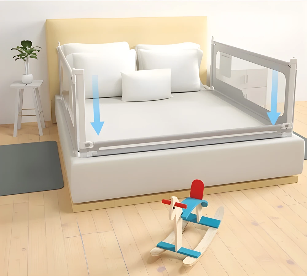 Lovos apsauginė sienelė ECOTOYS 180 cm