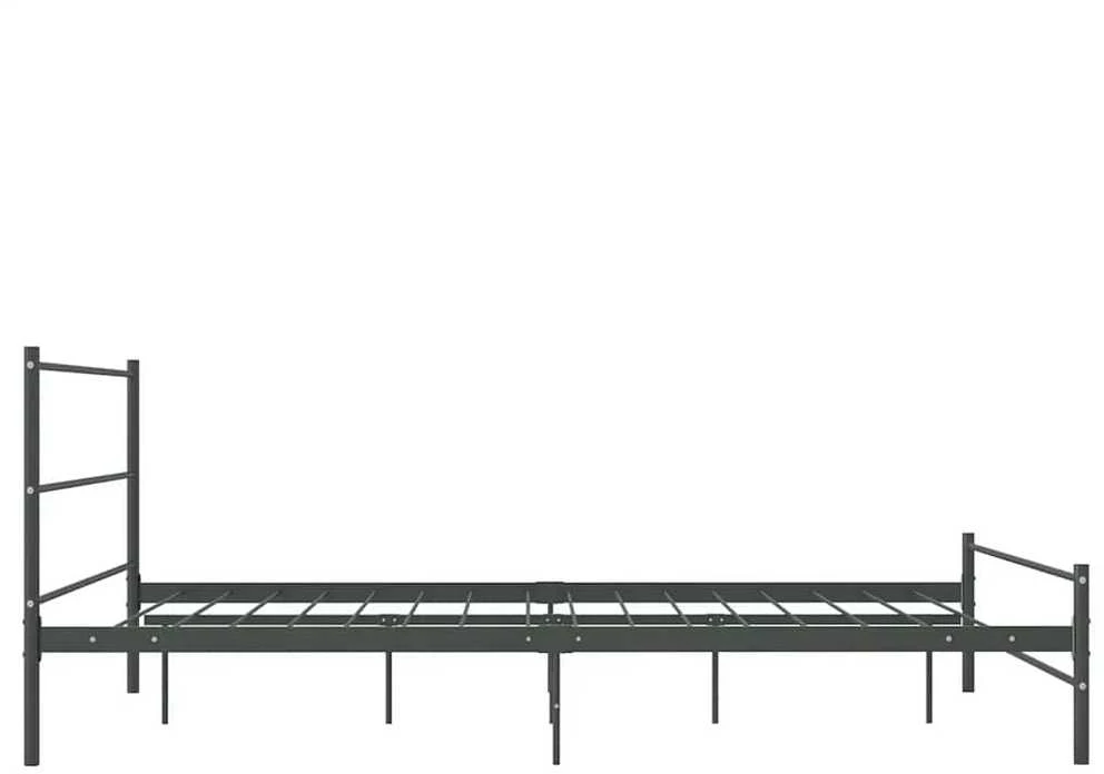 Lovos rėmas, pilkos spalvos, 140x200cm, metalas
