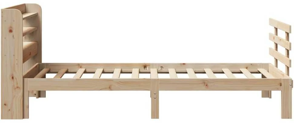 Lovos rėmas su galvūgaliu, 100x200cm, pušies medienos masyvas