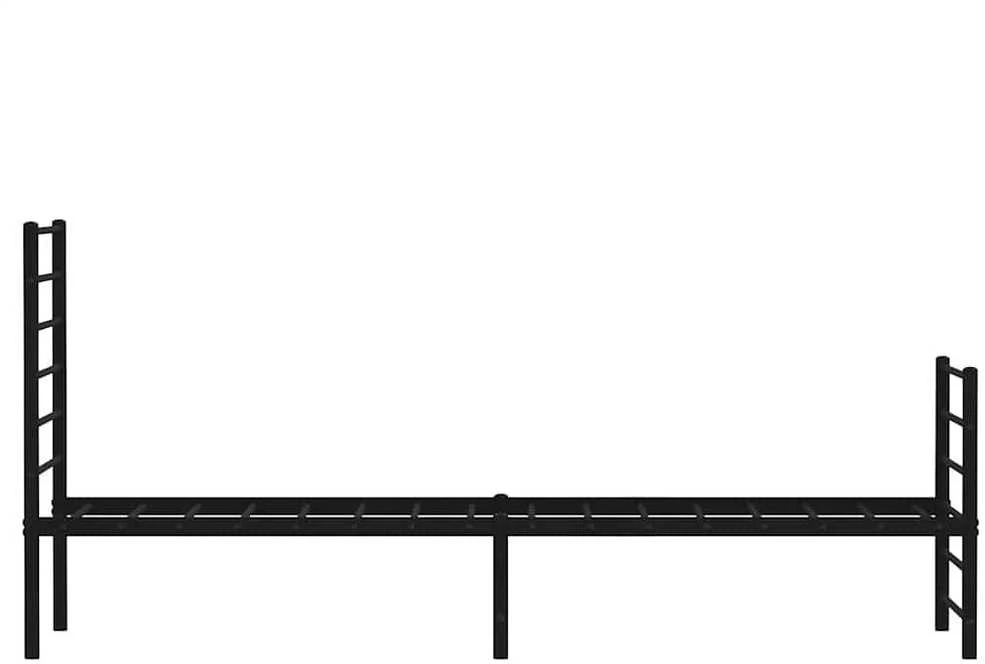 Lova Lovos rėmas su galvūgaliu/kojūgaliu, juodas, 107x203cm, metalas
