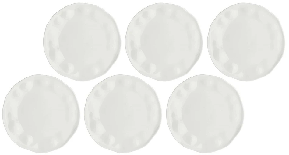 La Porcellana Bianca LPB 6 vakarienės lėkščių rinkinys, 28 cm