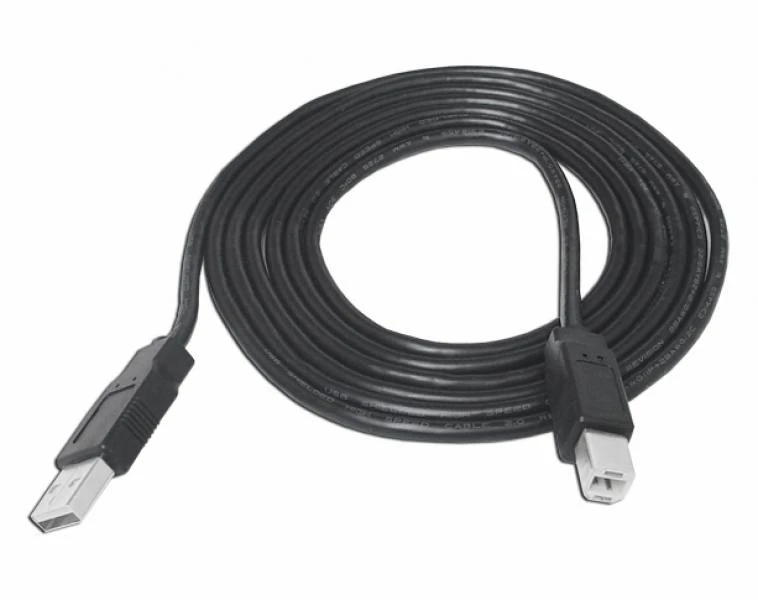 LTC USB spausdintuvo laidas – A-Male į B-Male laidas 1.5m juodas TFO Supplies Line