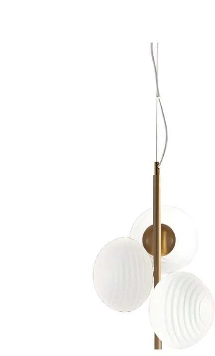 Carruzzo Pakabinamas šviestuvas „Opalla“ 3x30w E27 34cm