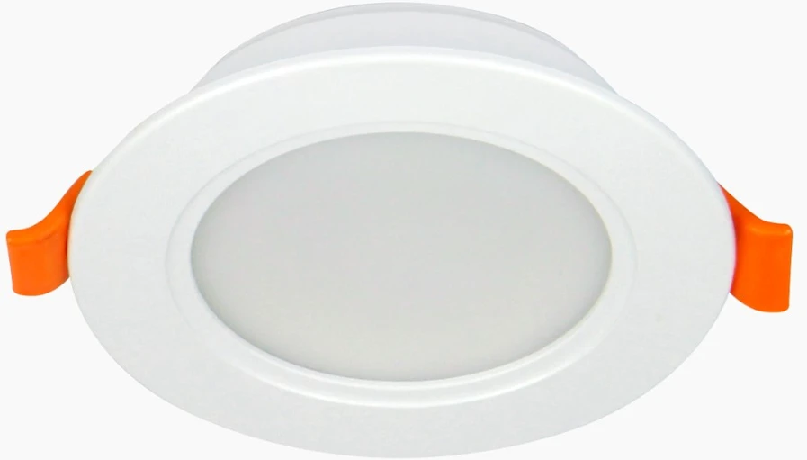 Įmontuojamas LED šviestuvas, 230Vac, 5W, 450lm, šiltai balta 3000K, apvalus, MOLLY, LED line LITE
