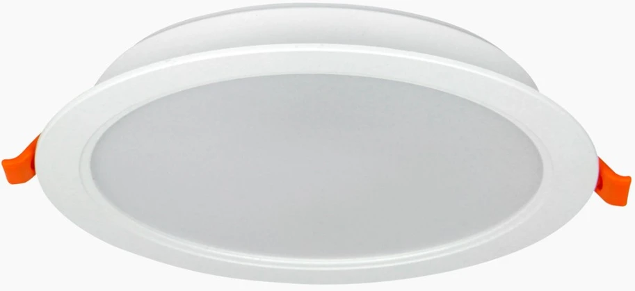 Įmontuojamas LED šviestuvas, 230Vac, 18W, 1750lm, šiltai balta 3000K, apvalus, MOLLY, LED line LITE