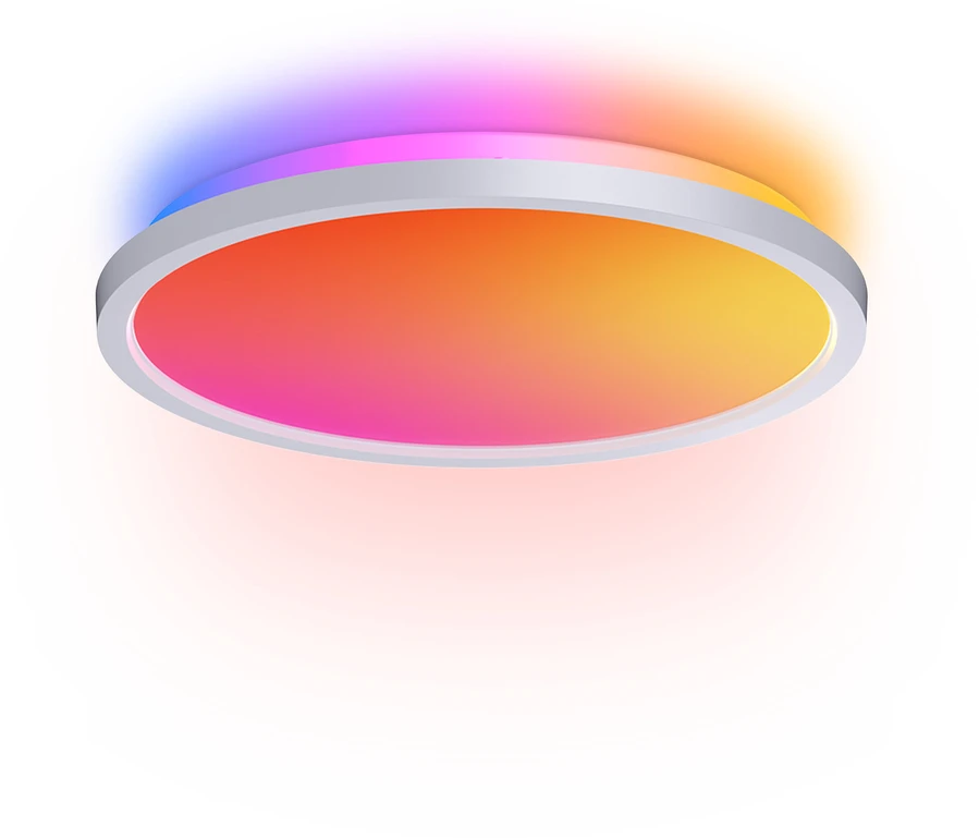 Lubinis šviestuvas Nanoleaf Smart Multicolor Ceiling Light, baltas