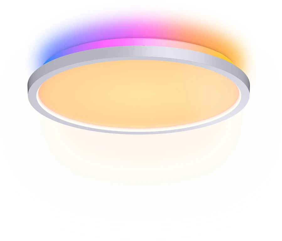 Lubinis šviestuvas Nanoleaf Smart Multicolor Ceiling Light, baltas